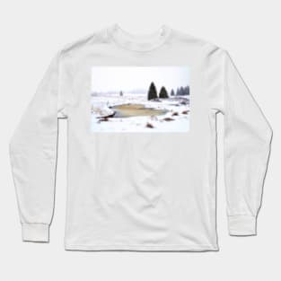 A Winter Scene Long Sleeve T-Shirt